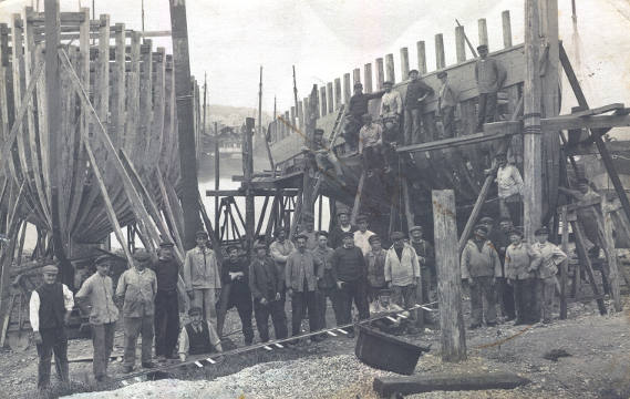 Chantiers Argentin à Fécamp 1925