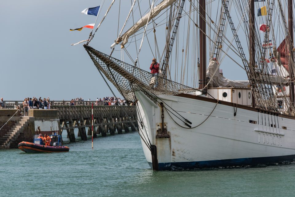 The three-masted schooner Marité returns to Fécamp from May 31 to June 6, 2021 