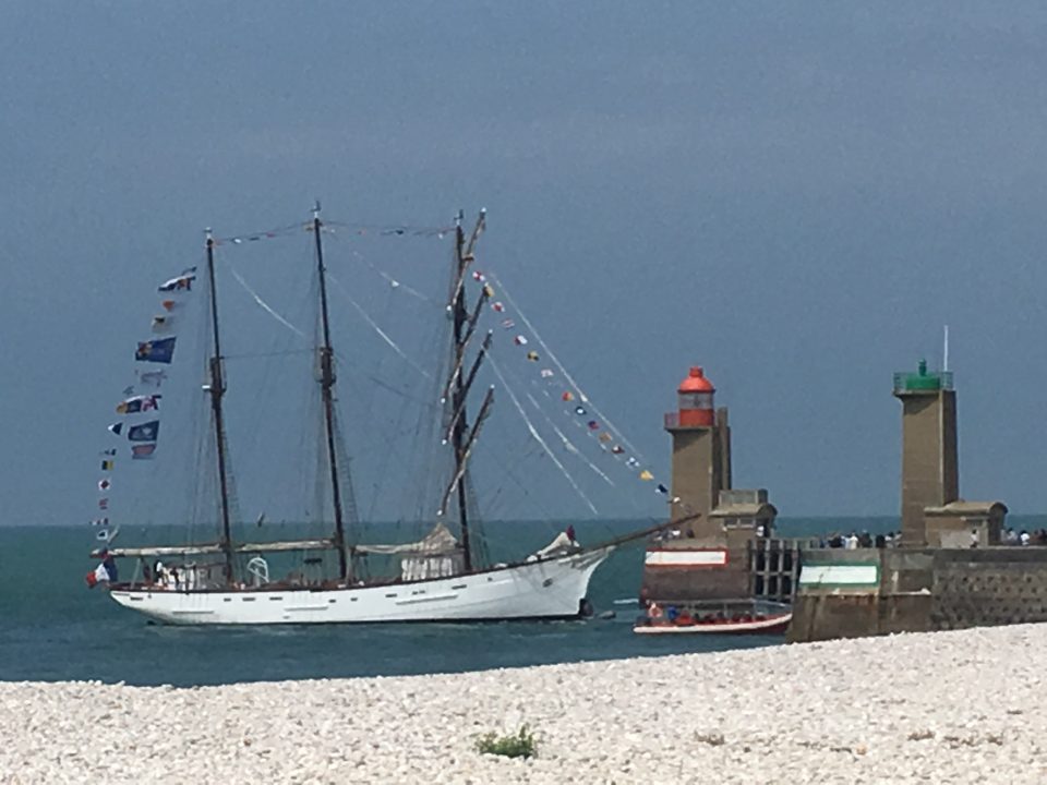 The three-masted schooner Marité returns to Fécamp from May 31 to June 6, 2021 